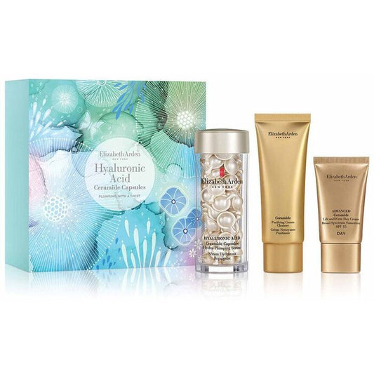 Elizabeth Arden Ceramide Hyaluronic Acid Capsules Hydra-plumping Serum Set - Gift Set 60.0ks