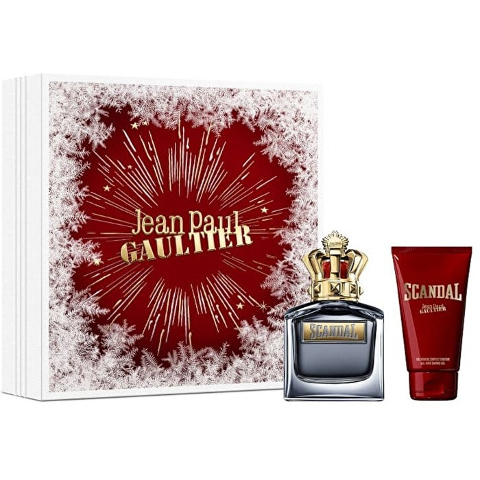 Jean Paul Gaultier Scandal Pour Homme Gift Set Eau De Toilette 100ml And Shower Gel 75ml 100ml