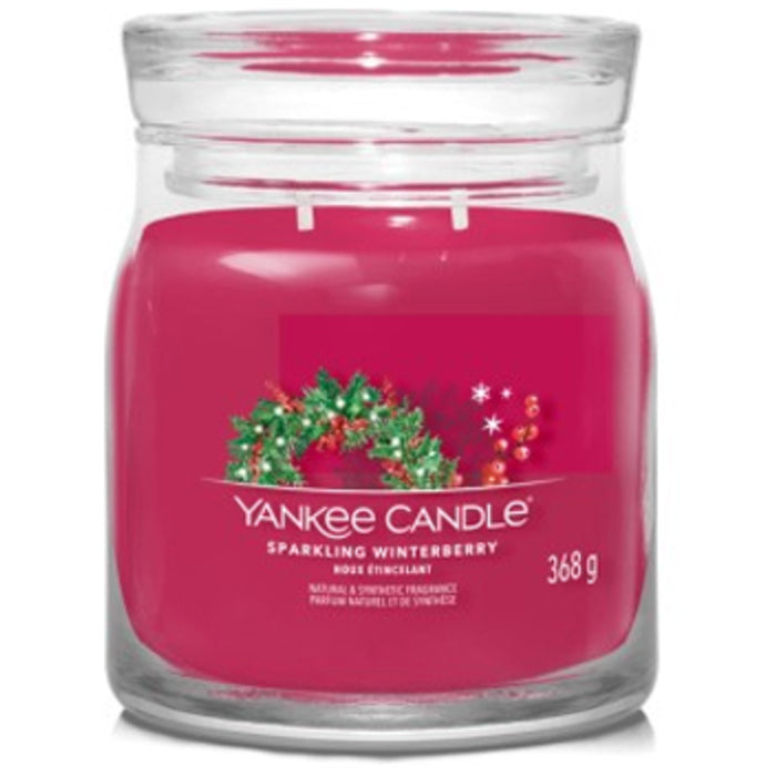 Yankee Candle Sparkling Winterberry Signature Candle 567.0g