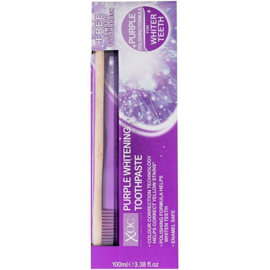 XPel Oral Care Purple Whitening Toothpaste Set 100ml