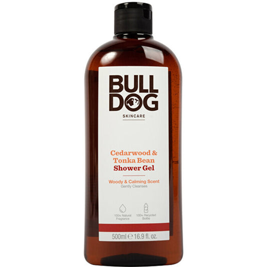 Bulldog Cedar Wood & Tonka Bean Shower Gel 500ml