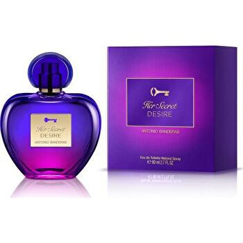 Antonio Banderas Her Secret Desire Eau De Toilette 30ml