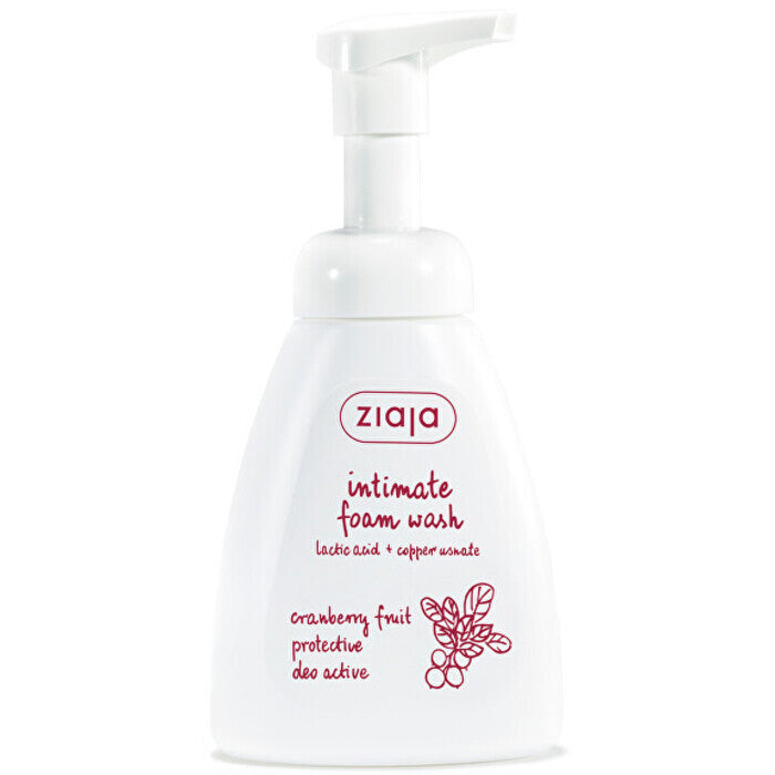 Ziaja Cranberry Foam Wash - Intimate Hygiene 250ml