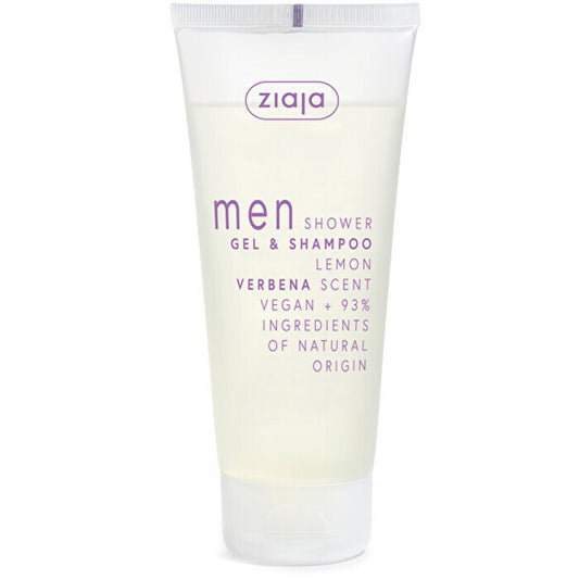 Ziaja Lemon Verbena Men Gel & Shampoo 200ml