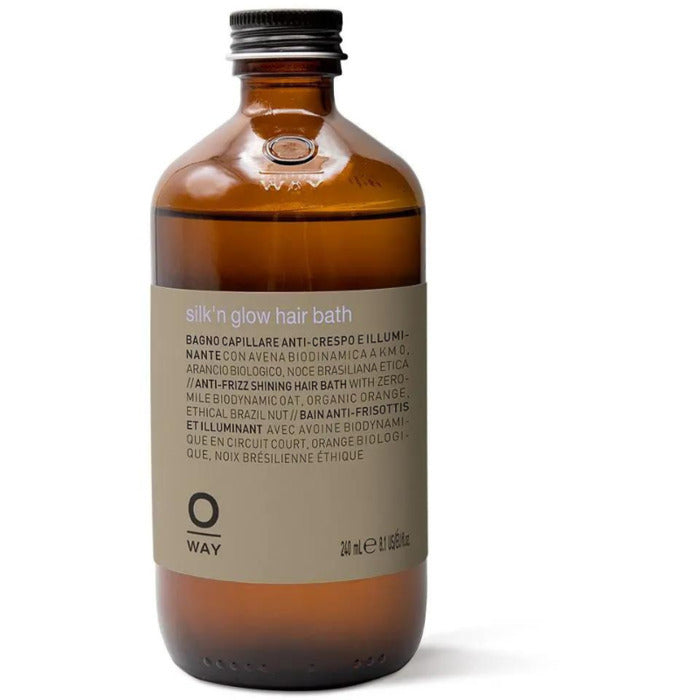 Oway Silk'n Glow Hair Bath - Anti-frizz Shampoo 240ml