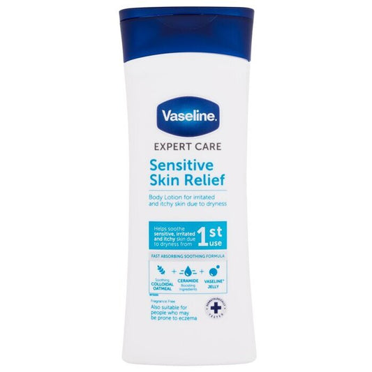 Vaseline Intensive Care Sensitive Skin Relief Body Lotion 400ml
