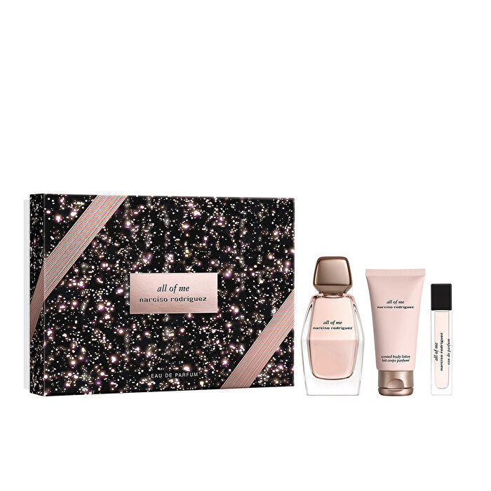Narciso Rodriguez All Of Me Gift Set Eau De Parfum 90ml Miniature Eau De Parfum 10ml And Body Lotion 50ml 90ml