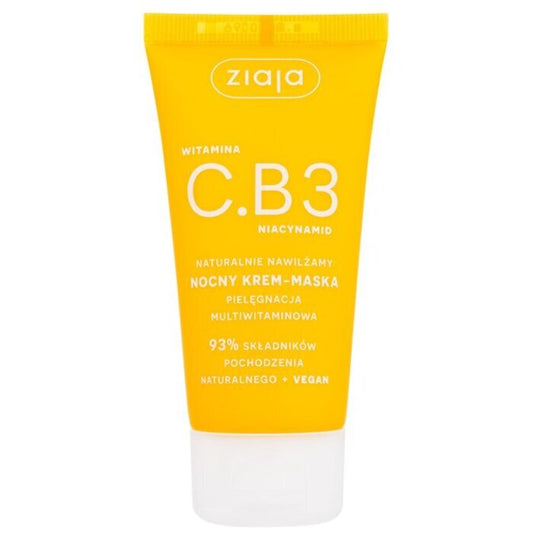 Ziaja Vitamin C.b3 Niacinamide Night Cream-mask 50ml