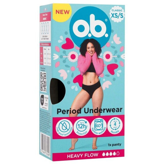 O.b. Period Underwear Xs/s 1.0ks