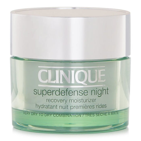 Clinique Superdefense Night Recovery Moisturizer - For Very Dry To Dry Combination 50ml/1.7oz