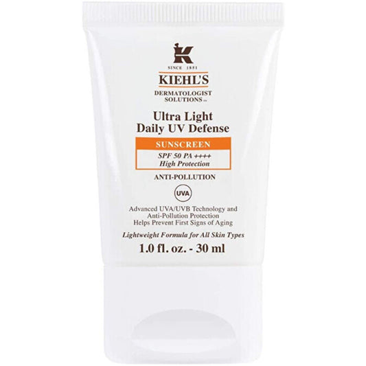 Kiehls Ultra Light Daily Uv Defense Cream Spf 50 - Lehký Ochranný Pleťový Krem 30ml