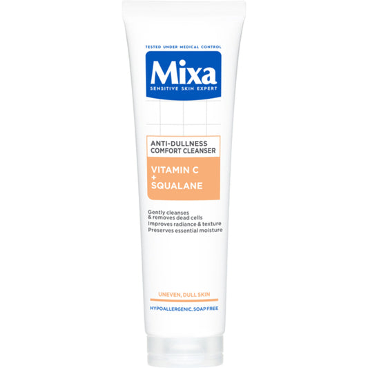 Mixa Anti-dullness Comfort Cleanser - Čisticí Gel Pro Mdlou Pleť 150ml