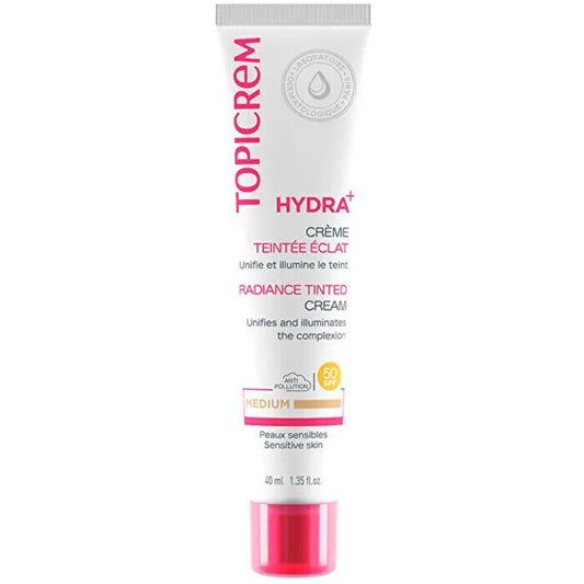 Topicrem Hydra+ Radiance Tinted Cream Spf 50 40ml