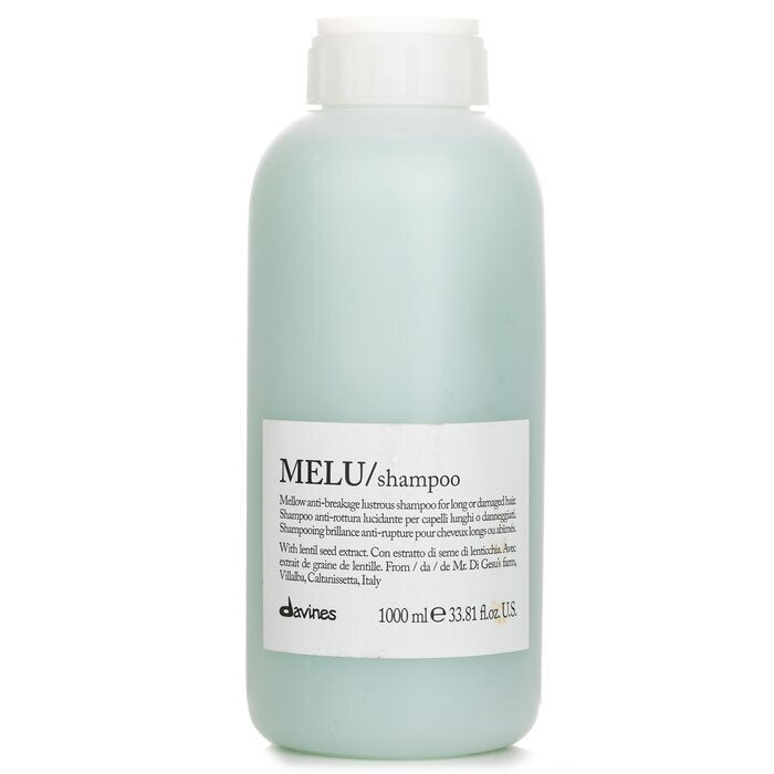 Davines Melu Shampoo Mellow Anti-Breakage Lustrous Shampoo (For Long or Damaged Hair) 1000ml/33.8oz