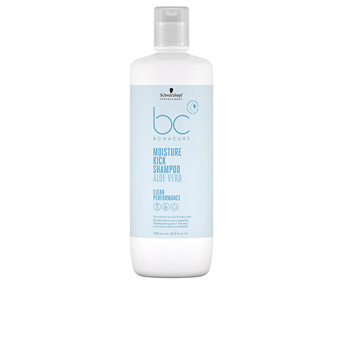 Schwarzkopf Professional Bc Bonacure Moisture Kick Shampoo Aloe Vera 1000ml