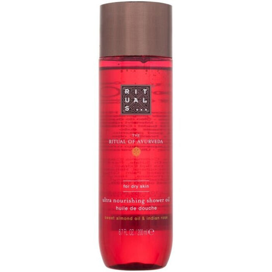 Rituals Ayurveda Ultra Nourishing Shower Oil Sweet Almond Oil & Indian Rose 200ml