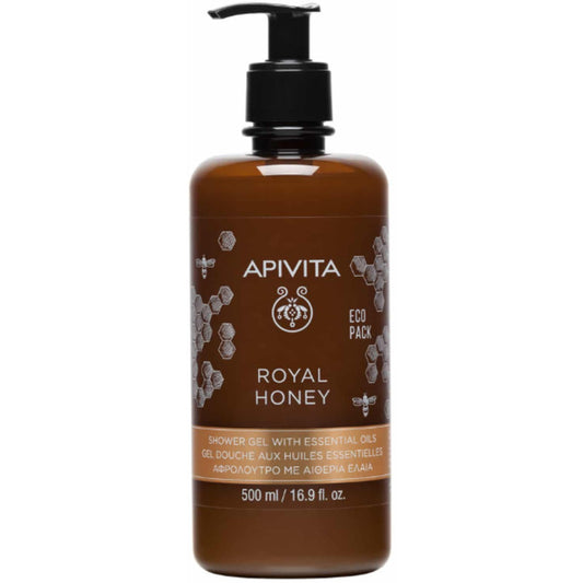 Apivita Royal Honey Shower Gel With Essential Oils 500ml