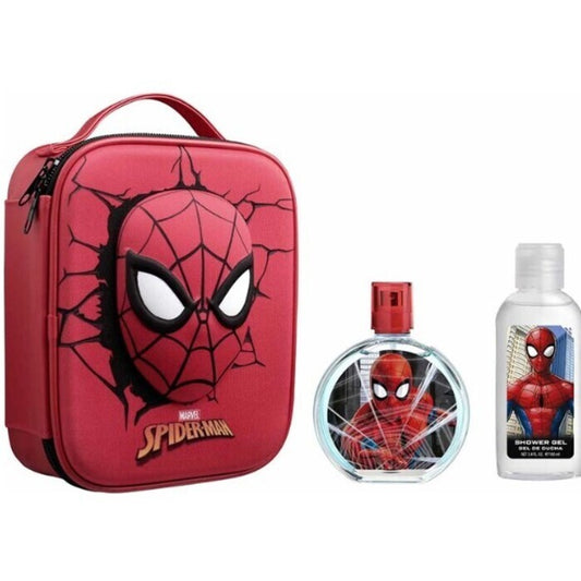 Fragrances For Children Spiderman Gift Set Eau De Toilette 100ml Shower Gel 100ml And Backpack 100ml