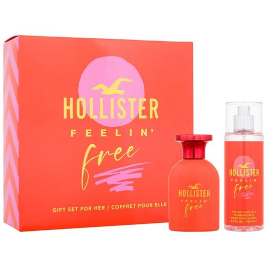 Hollister Feelin' Free For Her Gift Set Eau De Parfum 50ml And Body Mist 125ml 50ml