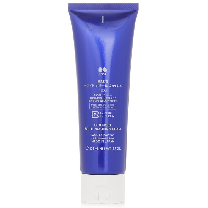 Kose Sekkisei White Washing Foam 124ml/4.5oz