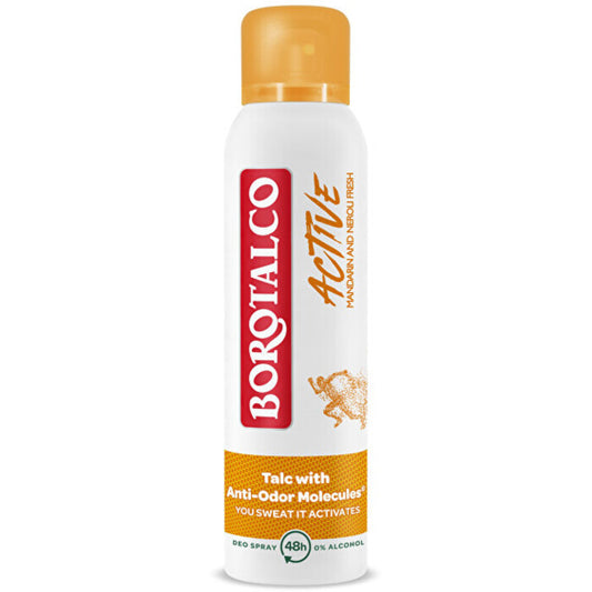 Borotalco Active Deo Spray - Mandarin And Neroli 150ml