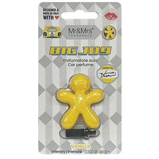 Mr & Mrs Fragrance Big Joy Vanilla Car Fragrance 1ml