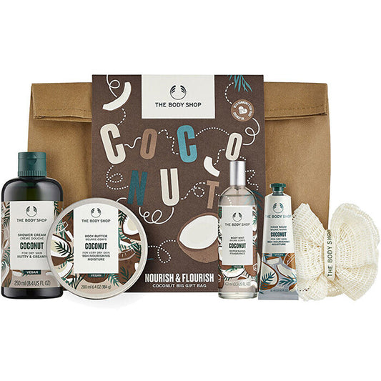 The Body Shop Coconut Big Set - Body Care Gift Set