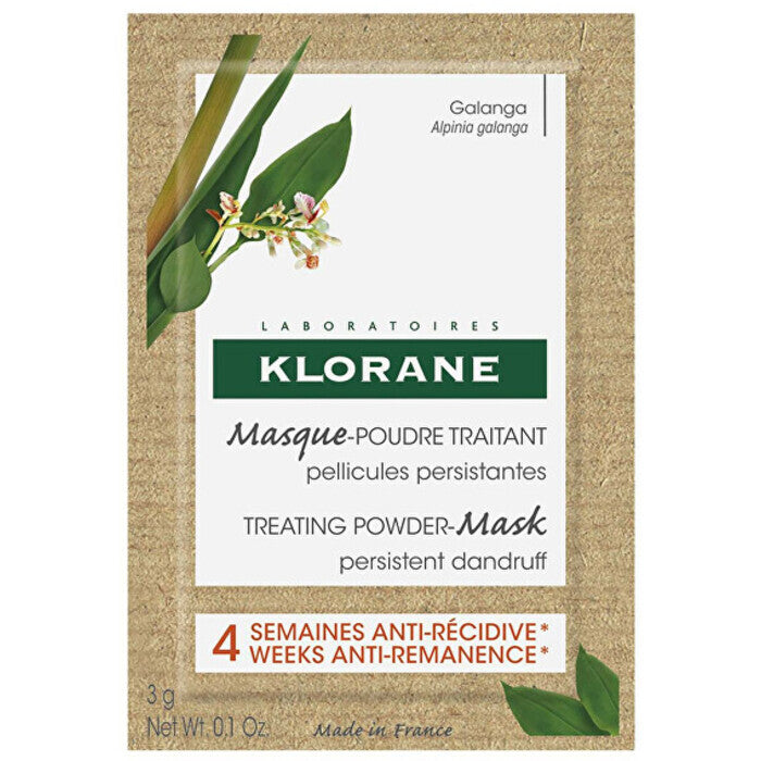 Klorane Treating Powder-mask ( 8x 3 G ) - Anti-dandruff Hair Mask