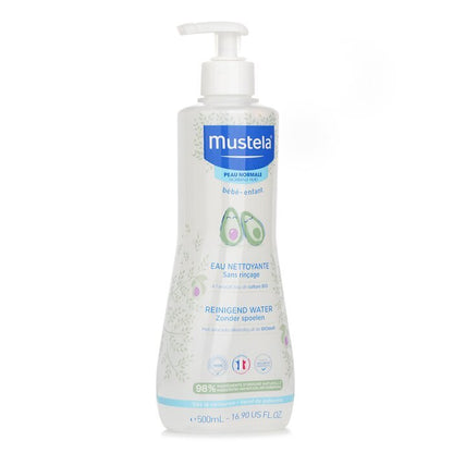 Mustela No Rinse Cleansing Water (Face & Diaper Area) - For Normal Skin(Random Packaging) 500ml/16.9oz