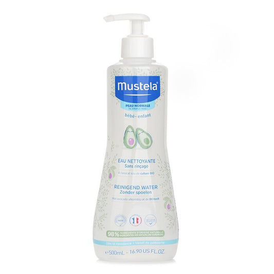 Mustela No Rinse Cleansing Water (Face & Diaper Area) - For Normal Skin(Random Packaging) 500ml/16.9oz