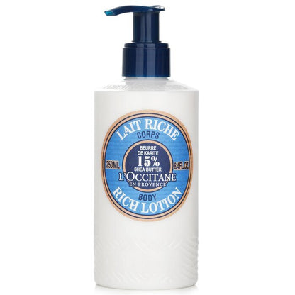 L'Occitane Shea Butter Rich Body Lotion(Random Packaging) 250ml/8.4oz