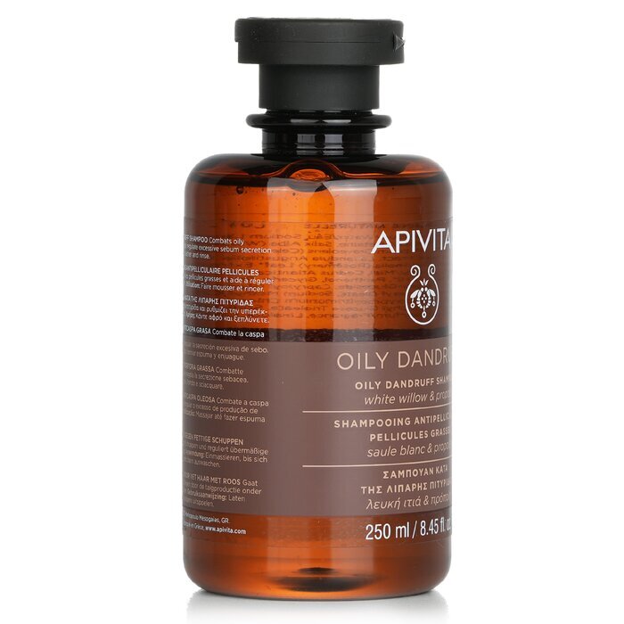 Apivita Oily Dandruff Shampoo White Willow & Propolis 250ml