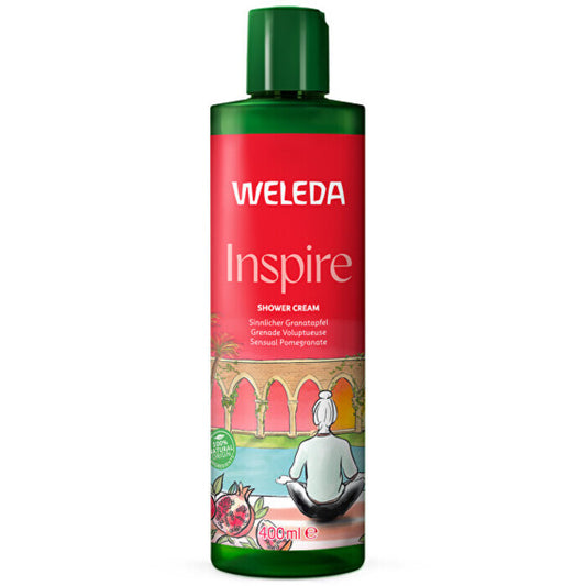 Weleda Inspire Shower Cream - Pomegranate 400ml