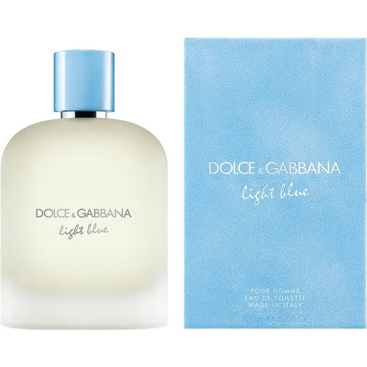 Dolce Gabbana Light Blue Pour Homme Eau De Toilette New 100ml