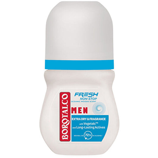 Borotalco Men Fresh Oceanic Woods Deo Roll On - Kuličkový Deodorant 50ml