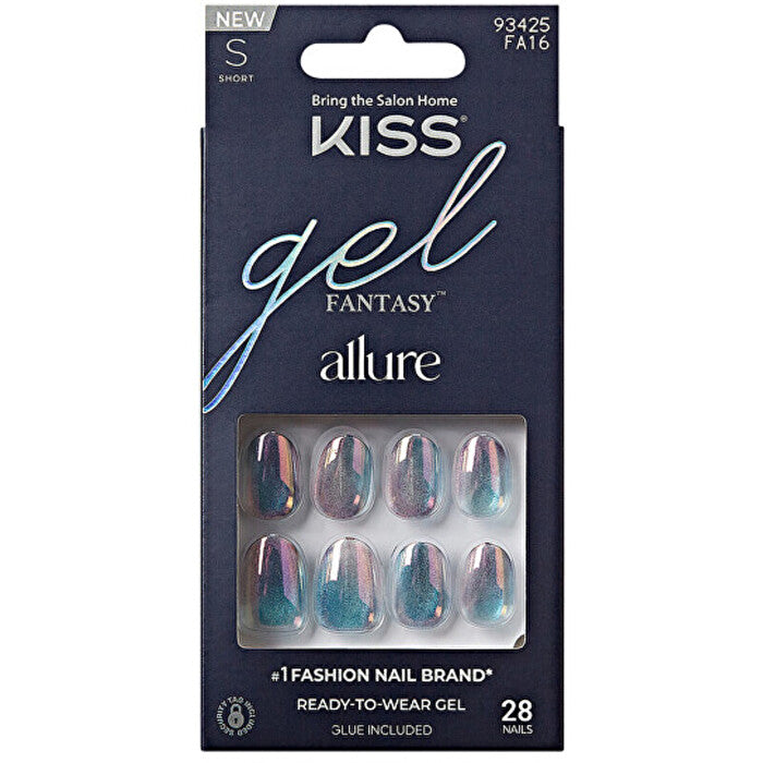 Kiss My Face Gel Fantasy Allure Change Chance Nails - Gelove Nehty ( 28 Ks )
