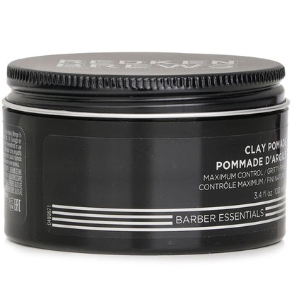 Redken Brews Clay Pomade (Maximum Control / Gritty Finish) 100ml/3.4oz