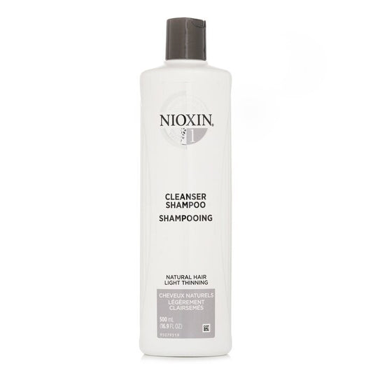 Nioxin Derma Purifying System 1 Cleanser Shampoo (Natural Hair, Light Thinning)(Random Packaging) 500ml/16.9oz