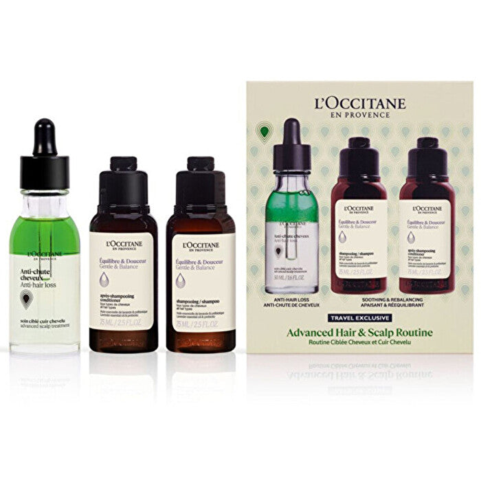 L´occitane Anti Hair Loss Discovery Set - Dárková Sada Vlasove Peče