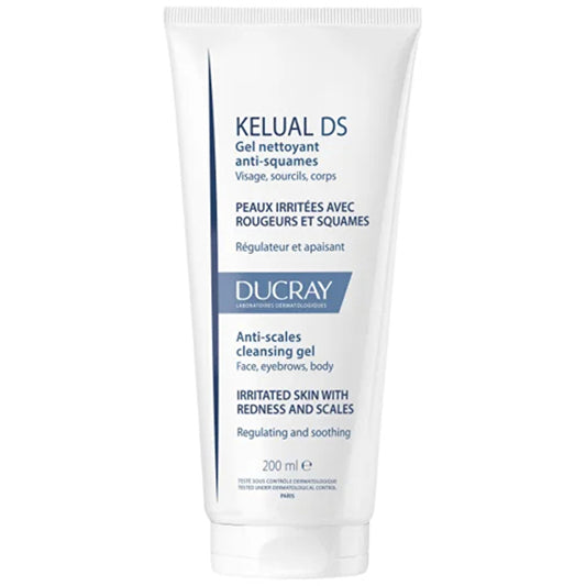 Ducray Kelual Ds Anti-scales Cleansing Gel - Čisticí Gel Pro Podrážděnou Pokožku 200ml