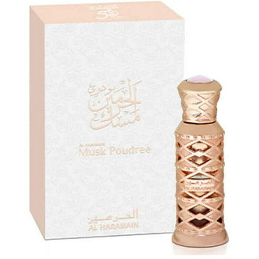 Al Haramain Musk Poudree Parfumed Oil 12ml