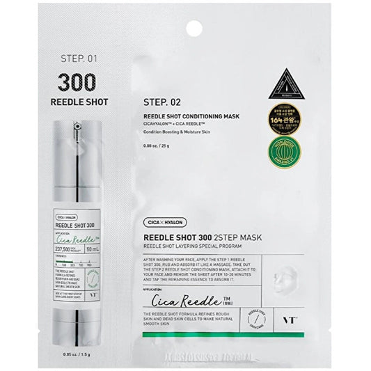 VT Cosmetics Reedle Shot 300 2 Step Mask 27ml