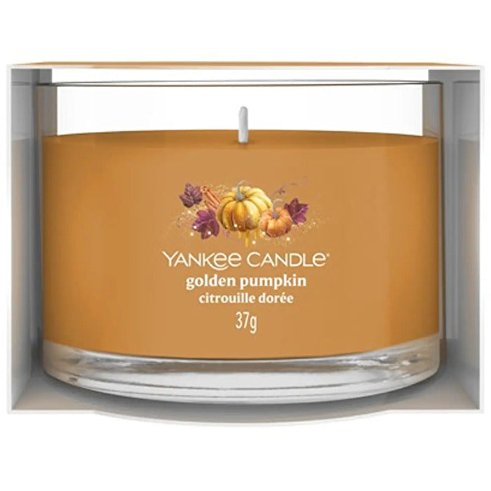 Yankee Candle Golden Pumpkin - Votive Candle In Glass 37.0g