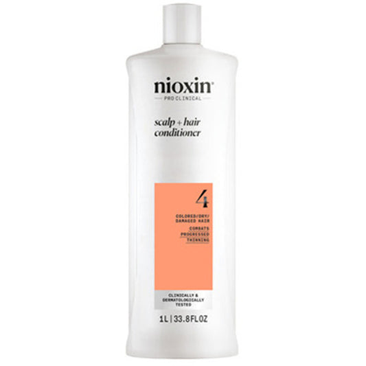 Nioxin System 4 Scalp & Hair Conditioner - Colored Advanced Thinning Hair 1000ml