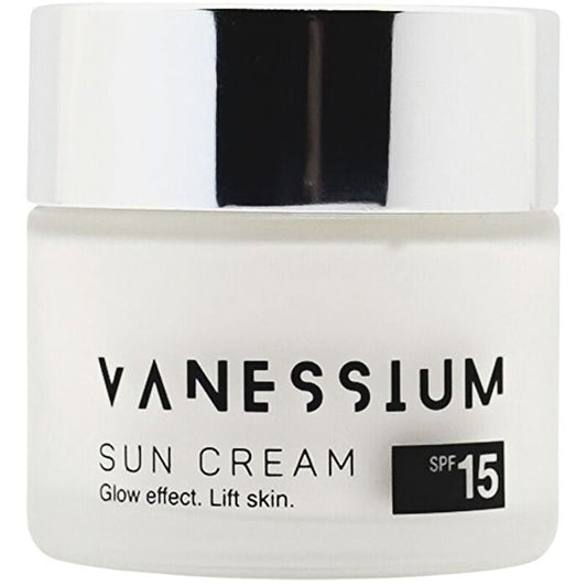 Vanessium Suncare Glow Effect Lift Skin Sun Cream Spf 15 - Denní Pleťový Krem 50ml