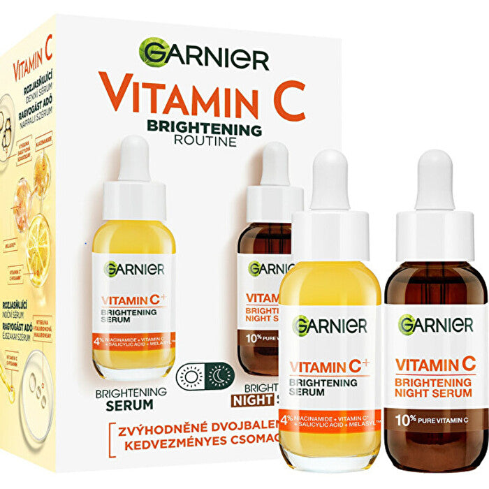 Garnier Vitamin C Brightening Routine Set - Skincare Gift Set