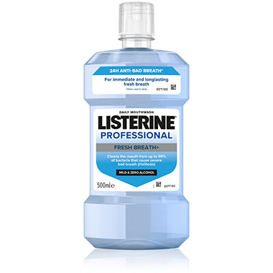 Listerine Professional Fresh Breath+ Mouthwash 500ml