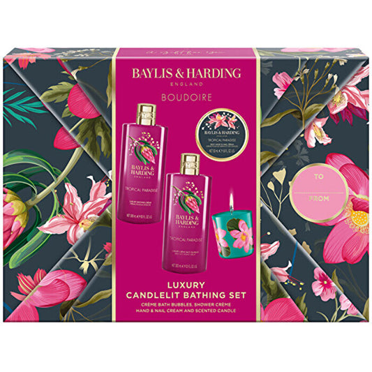 Baylis & Harding Boudoire Tropical Paradise Gift Set - Dárková Sada Peče O Tělo