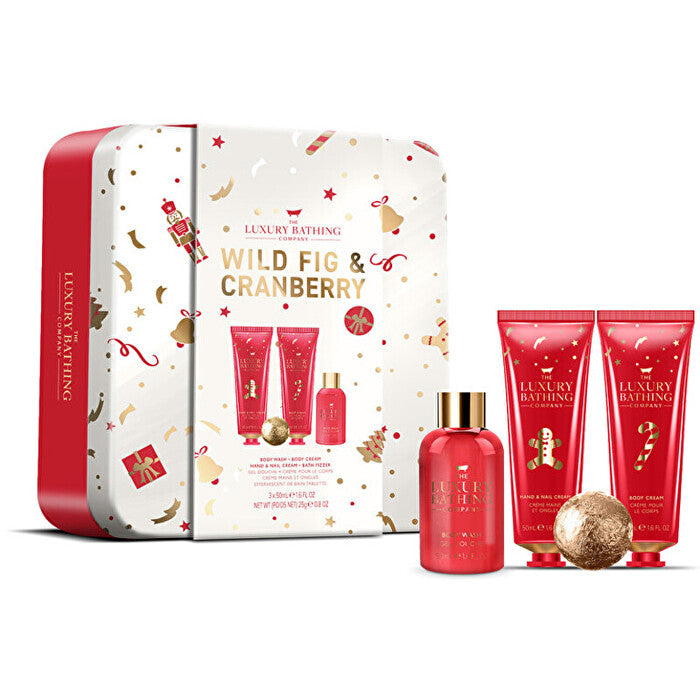 The Luxury Bathing Company Bath Care Gift Set ( Fig & Cranberry )