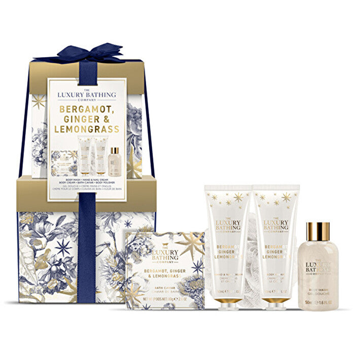 The Luxury Bathing Company Mini Body Care Gift Set ( Bergamot Ginger & Lemongrass )